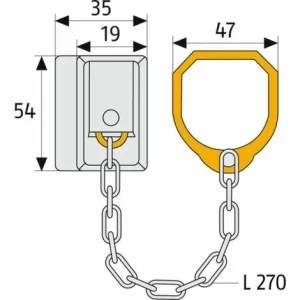 ABUS Türkette SK89 Ausführung: 9