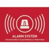 ABUS AU1315 Warnaufkleber Alarmanlage Sprachen Englisch (B X H) 74 Mm X 53 Mm 7